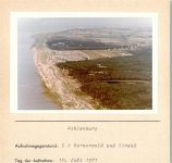 27472 W2190 Sahlenburg FOTO KEINE AK Wernerwald und Strand Foto montiert auf Karton