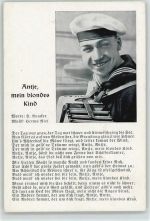 Marine Verlag Franke Nr. 113 Liederkarte 1935