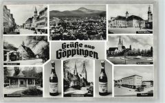 73033 W7320 Göppingen - Sauerbrunnen Brunnenhäuschen Oberhofenkirche Postamt
