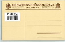 Werbung Kretschmar Nr 7 Kienspanbeleuchtung Lithographie Lampe Lithographie / Künstlerkarte