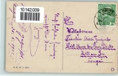 Fröhliche Pfingsten 2 Mädchen im Auto Blumen sign. Kränzle Glückwunsch Auto Künstlerkarte