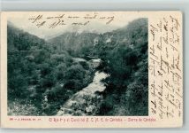 Cordoba 1903 - El Rio y el Tunel del F.C.N.E. de Córdoba Sierra de Córdoba