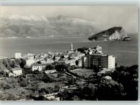 Budva 1968 - Teilansicht AK