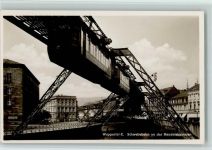 W5600 Elberfeld Schwebebahn an der Handelskammer Schwebebahn