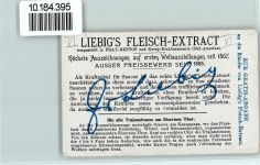 Bilder aus Serbien - Sammelbild Liebig Trachten Osteuropa
