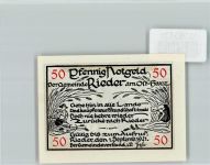 06507 O4301 Rieder b Quedlinburg - Notgeld Der dicke Stein