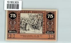 19322 O2901 Bad Wilsnack - Notgeld Kirche