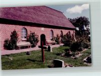 25859 W2251 Hooge , Hallig FOTO KEINE AK Kirche Friedhof