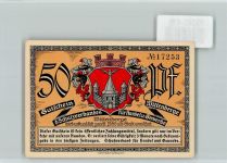 19322 O2900 Wittenberge , Prignitz - Notgeld Lyceum