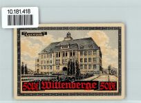 19322 O2900 Wittenberge , Prignitz - Notgeld Lyceum