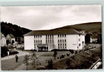 57462 W5960 Olpe , Biggesee - Stadthalle Rückseite mit Abschürfungen bzw Kleberesten