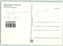 96132 W8602 Thüngfeld - Rückseite mit Abschürfungen bzw Kleberesten