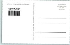 63869 W8751 Heigenbrücken Gebrauchsspuren Rückseite mit Abschürfungen und Kleberesten
