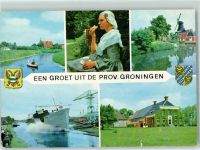 9711 Groningen - Prov. Groningen Windmühle Tracht