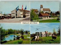 Oetwil am See Wappen Kuh 1973