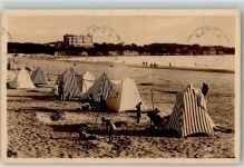 17200 Royan 1930 - La Plage et les Falaises de Vallieres Hotel Oceanic AK