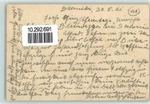 Thessaloniki Saloniki Foto AK Ort handschriftlich