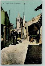 Tunis 1920 - Rue Sidi-Mansour AK