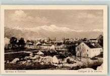 Cetinje Cettigne 1935 - Cettigne & le Lovcen AK