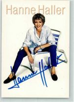 Hanne Haller Originalautogramm Schlagersänger
