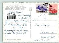 San Marino - Regierungspalais und Standbild der Freiheit