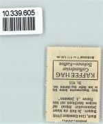 84066 W8304 Mallersdorf-Pfaffenberg - Wappen Blauer Johannesadler Kaffee HAG