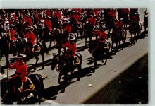 Calgary - Royal Canadian Mounted Police add color to the Stampede Parade