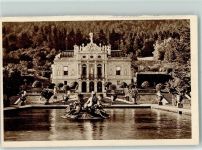 Bild 28 Schloß Linderhof AK WHW Deutschlandserie