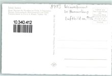 97762 W8783 Hammelburg - Schloß Saaleck Weinrestaurant Fliegeraufnahme