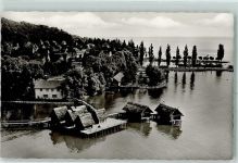 88690 W7772 Unteruhldingen , Bodensee - Pfahlbauten