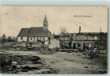 08310 Bignicourt 1915 - Kirche Feldpost WK I nr. 55