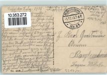08310 Bignicourt 1915 - Kirche Feldpost WK I nr. 55