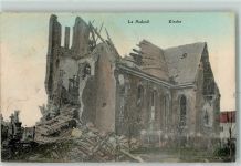 59134 Le Maisnil 1916 - Kirche Feldpost WK I 6.Reserve-Division