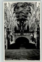 W8121 Rottenbuch , Oberbay Klosterkirche AK Kirchenorgel Foto AK