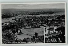 91207 W8560 Lauf a d Pegnitz - Blick vom Turm des Kurhaus Ludwighöhe Gasthaus