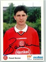W4000 Düsseldorf Pawel Bocian Fortuna Düsseldorf , sign. Fußball