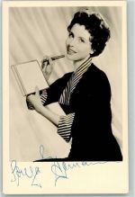 Sonja Ziemann Originalautogramm Filmschauspieler