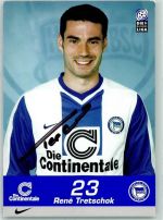 W1000 Wilmersdorf Autogrammkarte Rene Tretschok Herta BSC Berlin sign. Fußball KEINE AK