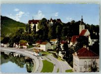 4360 Grein Foto AK Donau