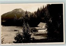 Alpenrosehütte Foto AK Sauwand