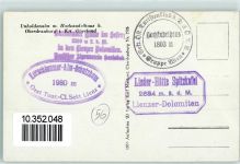 Hochstadelhaus - Unholderalm Hüttenstempel