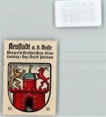 16845 O1900 Neustadt Dosse - Vignette Wappen Kaffee Hag ca 1920-1940