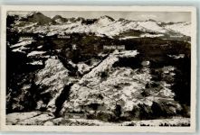 Küblis Abfahrtsroute Weissfluh Küblis Ski 1947