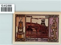 36269 W6433 Philippsthal Werra - Notgeld Bergknappe