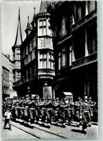 Luxembourg Luxemburg - La releve de la Garde devant le Palais Grand-Ducal
