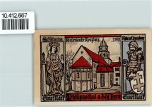 36269 W6433 Philippsthal Werra - Notgeld Klosterkirche Kreuzberg
