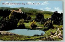 02681 O8609 Wilthen 1913 - Mönchswalder Berg Teich Ort lt. Stempel