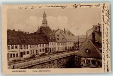 08396 O9611 Waldenburg , Sachs 1914 - König Johannstraße