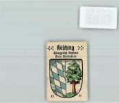 85092 W8073 Kösching - Vignette Wappen Kaffee Hag ca 1920-1940