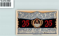 07937 O6570 Zeulenroda - Notgeld